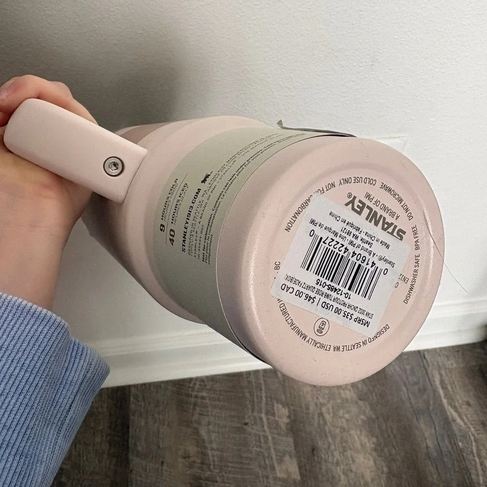 Stanley Quencher Protour Tumbler 30oz Flip Straw Light Pink NEW - Picture 7 of 7